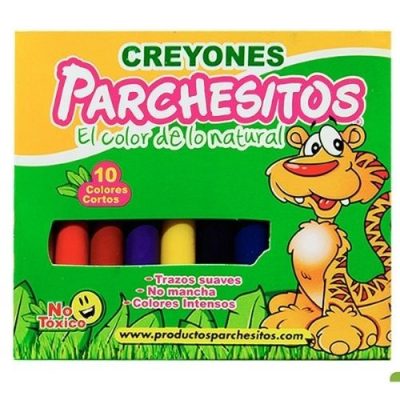Crayones x10 gruesos - Parchesitos