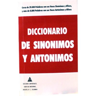 Diccionario de Sinónimos y Antónimos