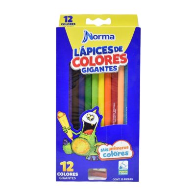 Colores Gigantes Triangulares X12 - Norma