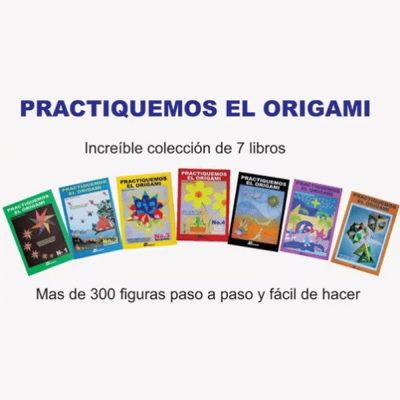 Kit Libros x7 De Origami