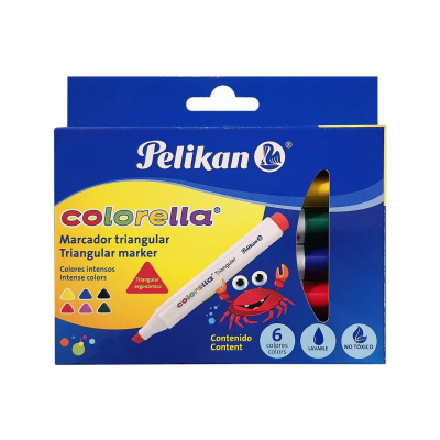 Marcador colorella triangular X6 - Pelikan