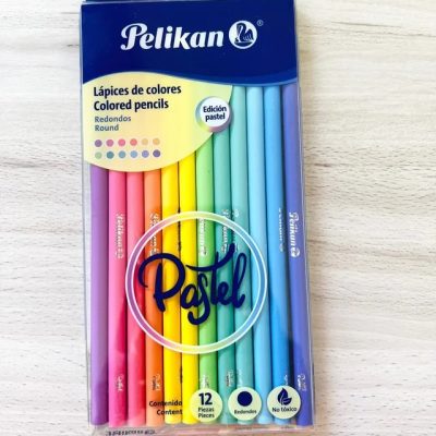 Colores Pastel Pelikan X12 Unidades