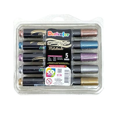 Marcadores Metalizados X5- Doricolor