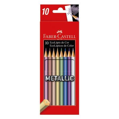 Colores Matallic x 10 Unidades - Faber-Castell