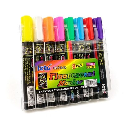 Marcador de Vinilo Estuche X 8 Und