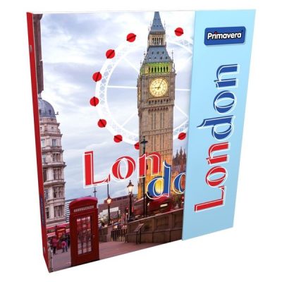 Folder 3 argollas con solapa London – Primavera