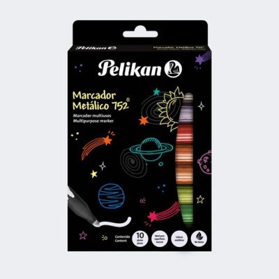 Marcadores metálicos 752 x10 - Pelikan