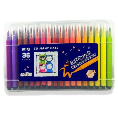 Plumones punta pincel So Many Cats X36 Und - M&G