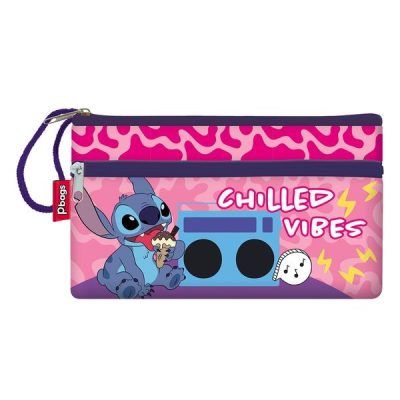 Cartuchera 3 bolsillos Stitch – Primavera