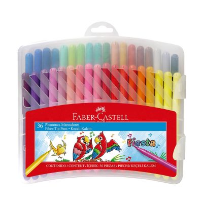 Plumones-Marcadores Estuche X36 - Faber-Castell