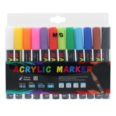Marcador ACRYLIC MARKER X12 - M&G