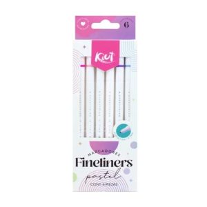 Marcadores Fineliners  X6 Surtido - Kiut